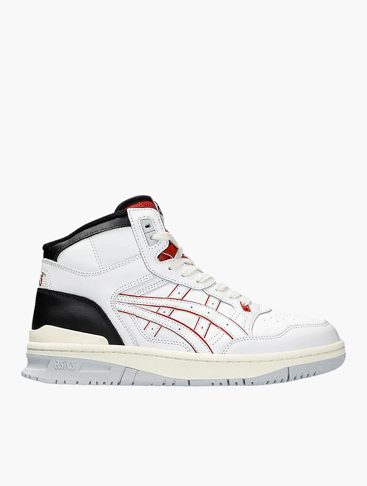 あっきー MyRunway | Shop Asics White & Black Ex89 Mt Sneakers for Women